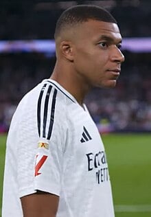 This is the Avatar Image for the Kylian Mbappe AI Voice and Text to Speech Generator